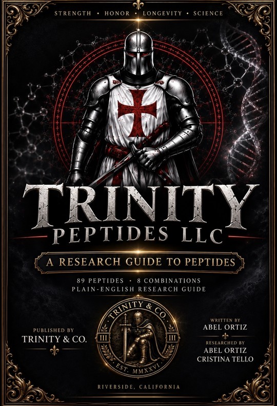 Trinity Peptides LLC — A Research Guide to Peptides, the 216-page beginner's handbook