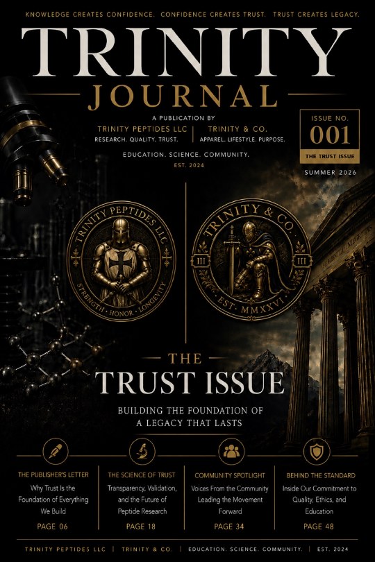 Cover of Trinity Journal Issue No. 001, The Trust Issue